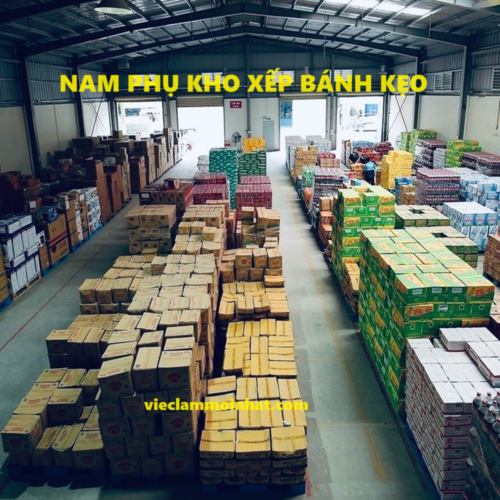 Việc Làm Phụ Bốc Xếp Bánh Kẹo Siêu Thị 700K/Ngày Việc Làm Phụ Bốc Xếp Bánh Kẹo Siêu Thị 700K/Ngày
